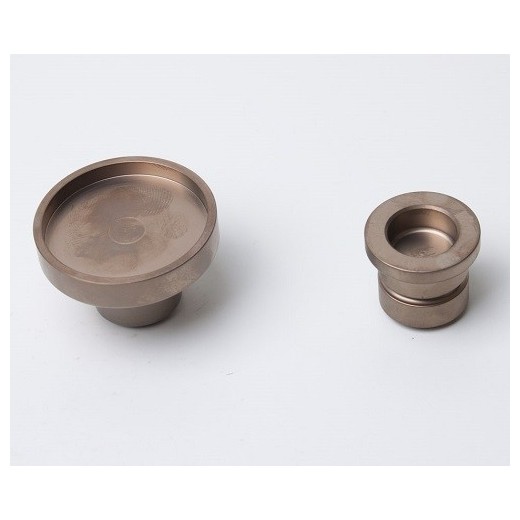 Upper die set with soft insert