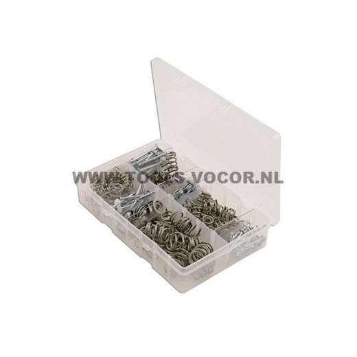 Assortiment Remtrommel montage materiaal 200 delig