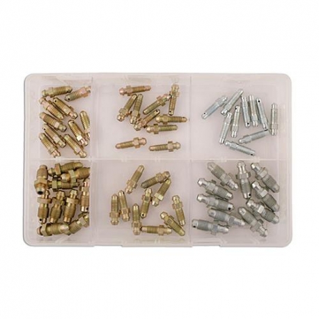 Assortiment Ontluchtnippels 60 delig