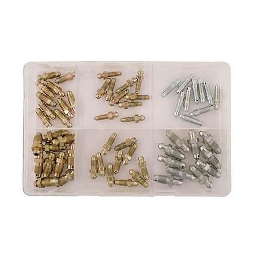 Assortiment Ontluchtnippels 60 delig