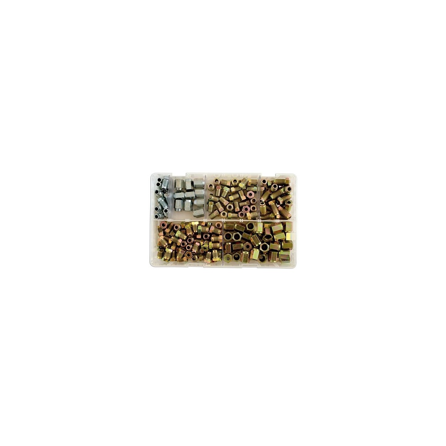Assortiment remleiding nippels 135 delig