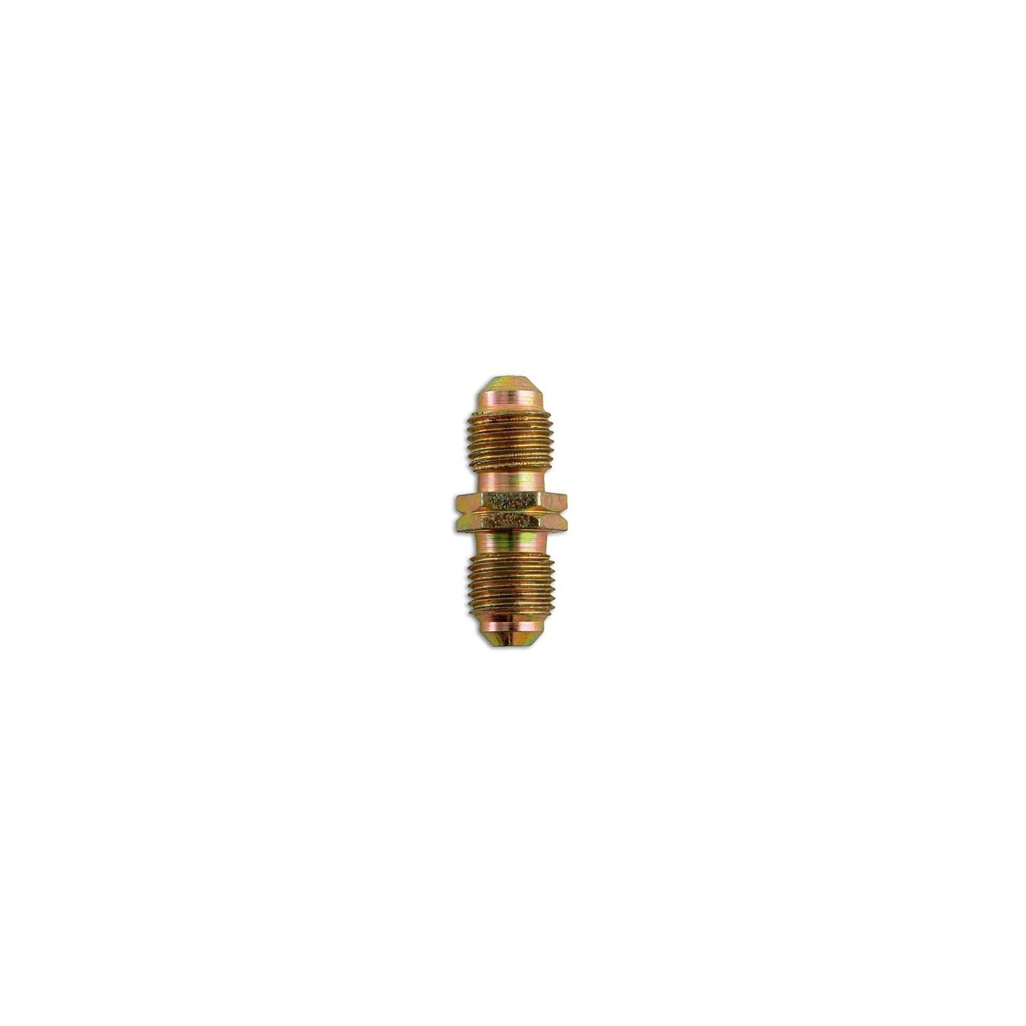 Nippel Metrisch dubbel male M10x1.0mm