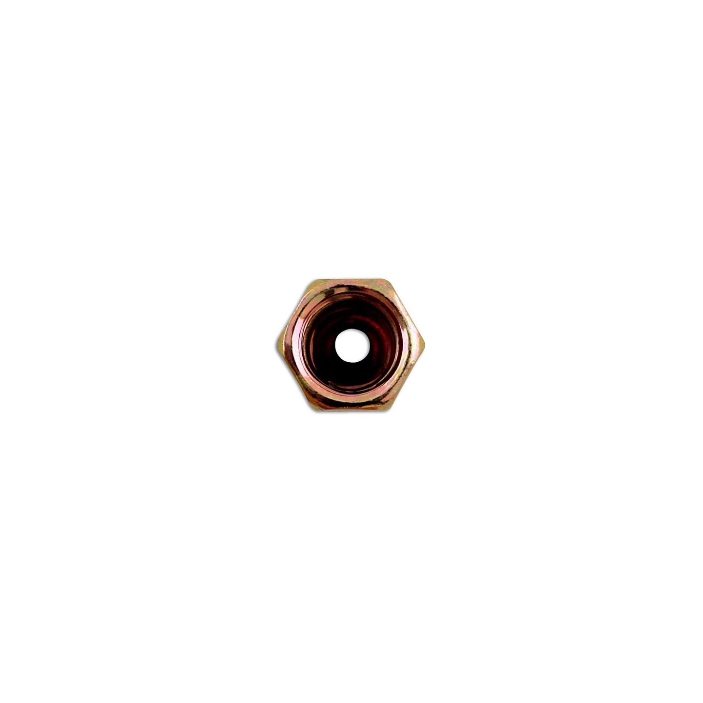 Nippel Metrisch dubbel female M10x1.0mm