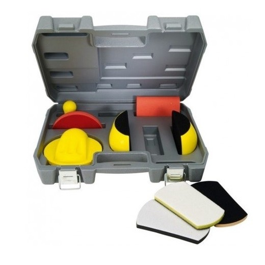 Schuurpad set 9-delig voor schijven 150mm
