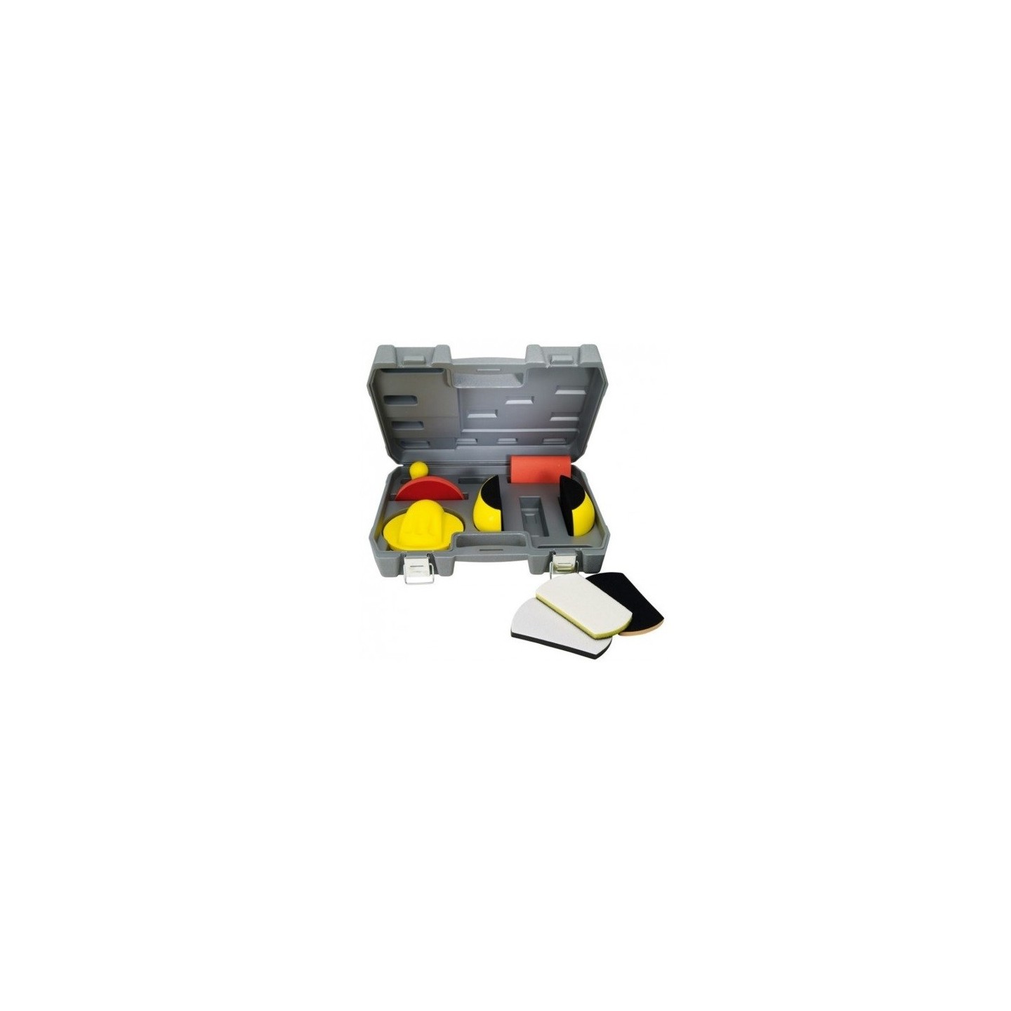 Schuurpad set 9-delig voor schijven 150mm