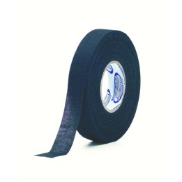 Linnen tape voor kabelbescherming, zwart 19mm x 25M