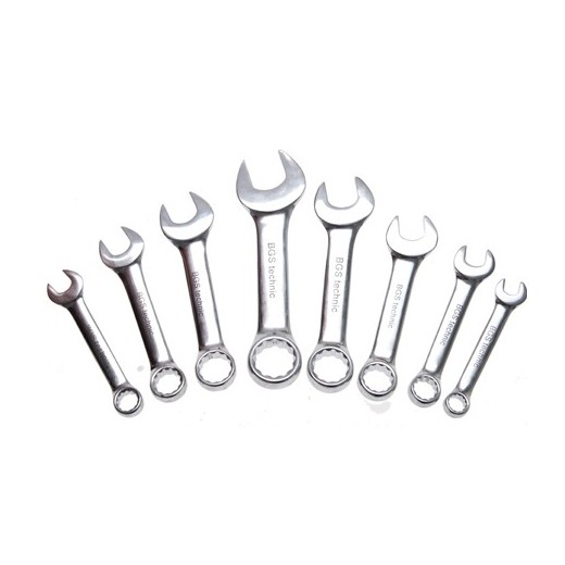 STUBBY ring/steeksleutelset 8-delig INCH MATEN