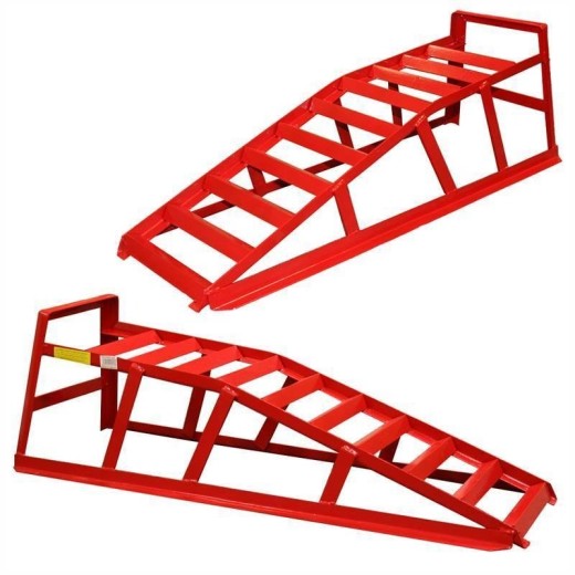 Oprijbokken XXL 2.000 kg - set 2 stuks