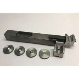 Upper die set with soft insert
