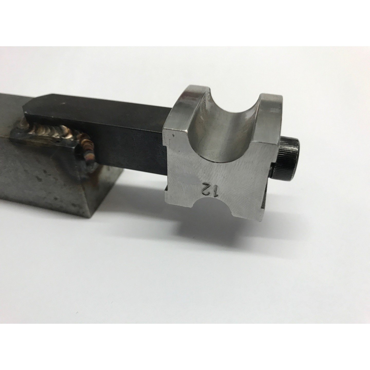 Upper die set with soft insert