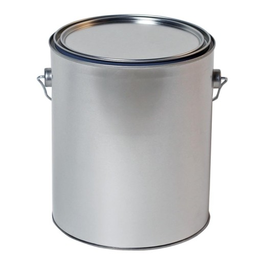 Verfblik leeg - 2,5 liter incl. deksel
