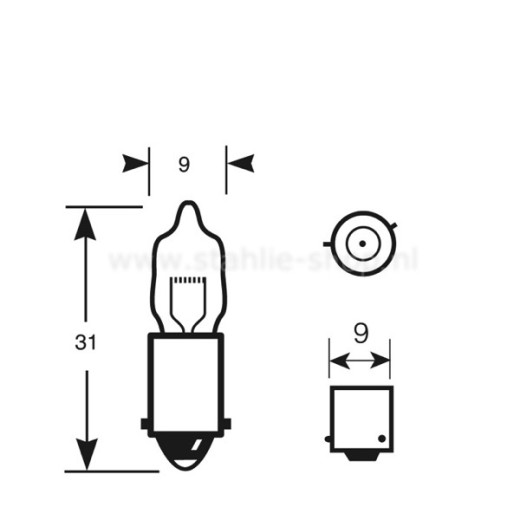 Magneetschotel set 4-delig gekleurd
