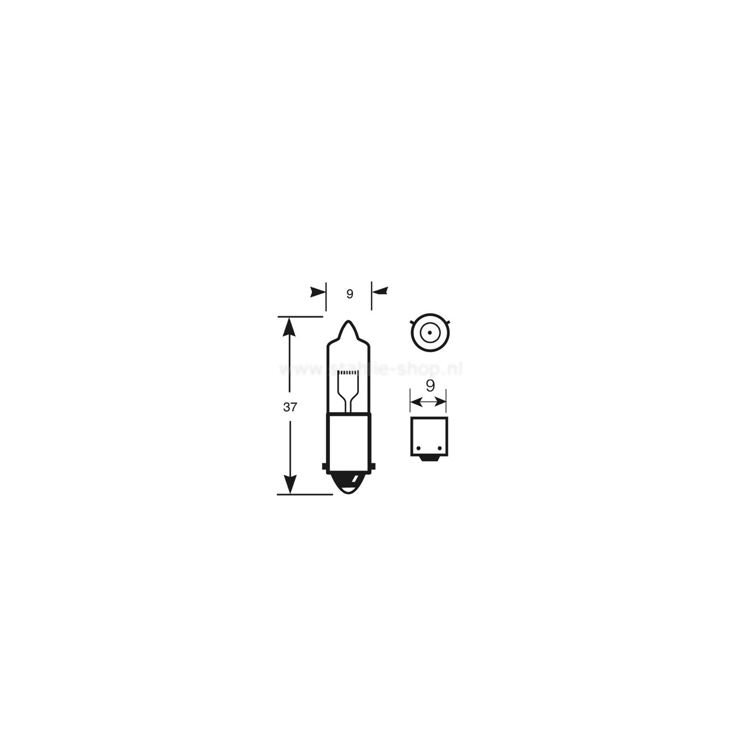 Magneetschotel set 4-delig gekleurd