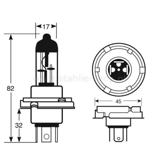 Magneetschotel set 4-delig gekleurd