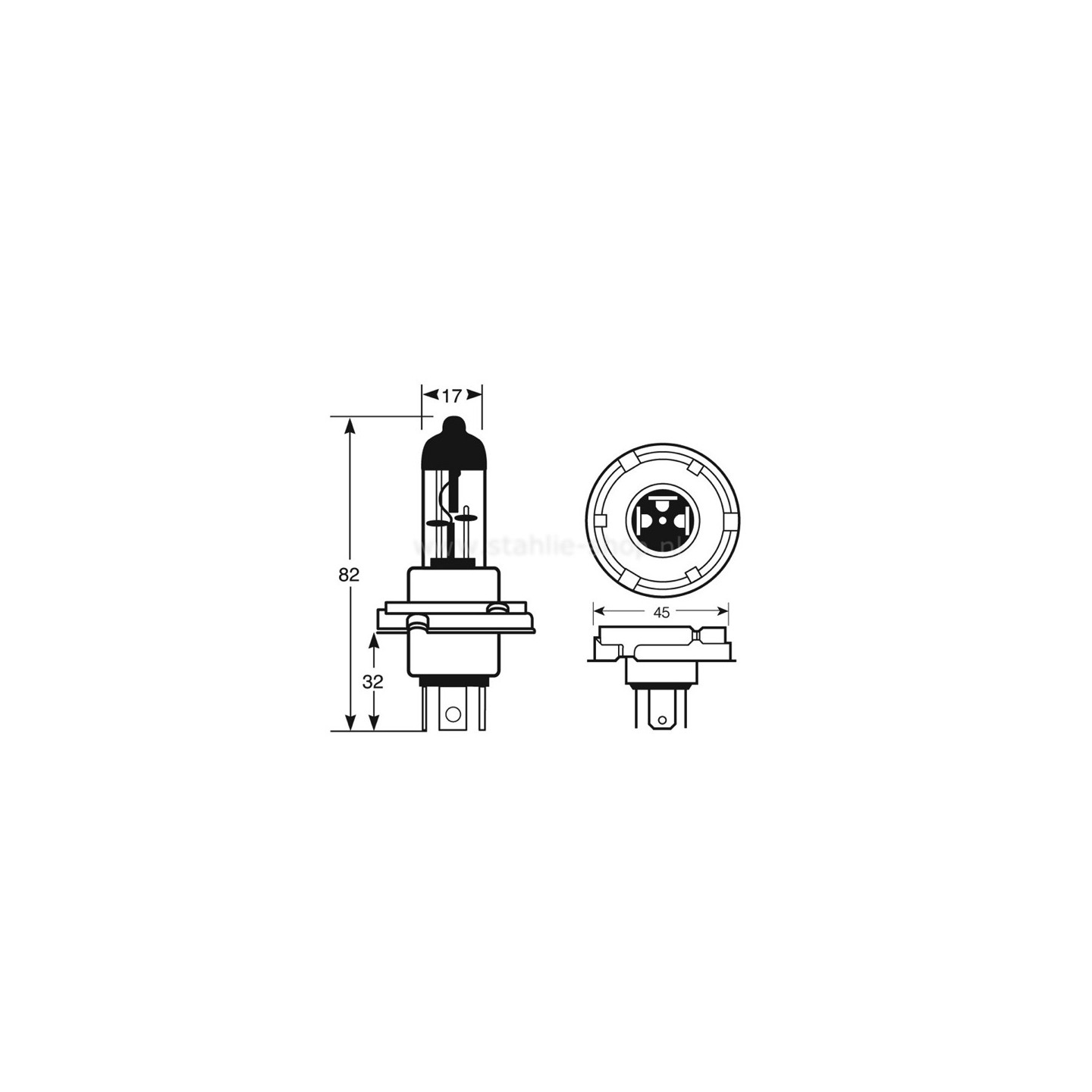 Magneetschotel set 4-delig gekleurd