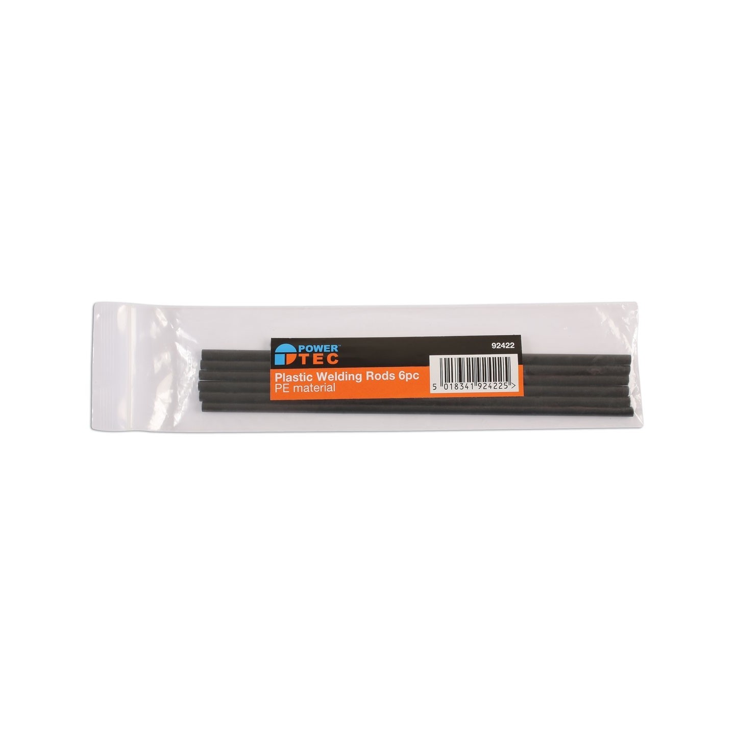 Kunststof lasstaafjes PE 6 stuks POWER-TEC