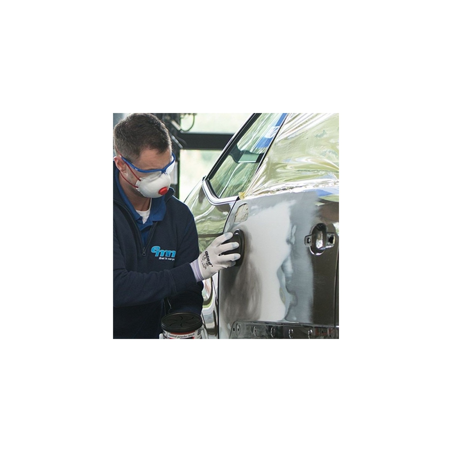 Controlepoeder + Applicator zwart 100 gram