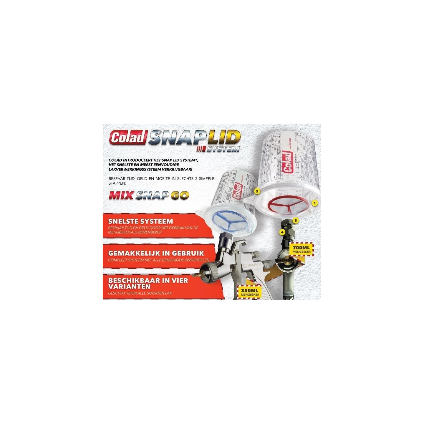 Nylon verfzeefjes 190 micron 125 stuks