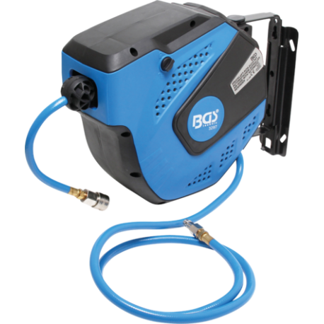 Automatische luchtslanghaspel 10 Meter, 8mm, 20 Bar