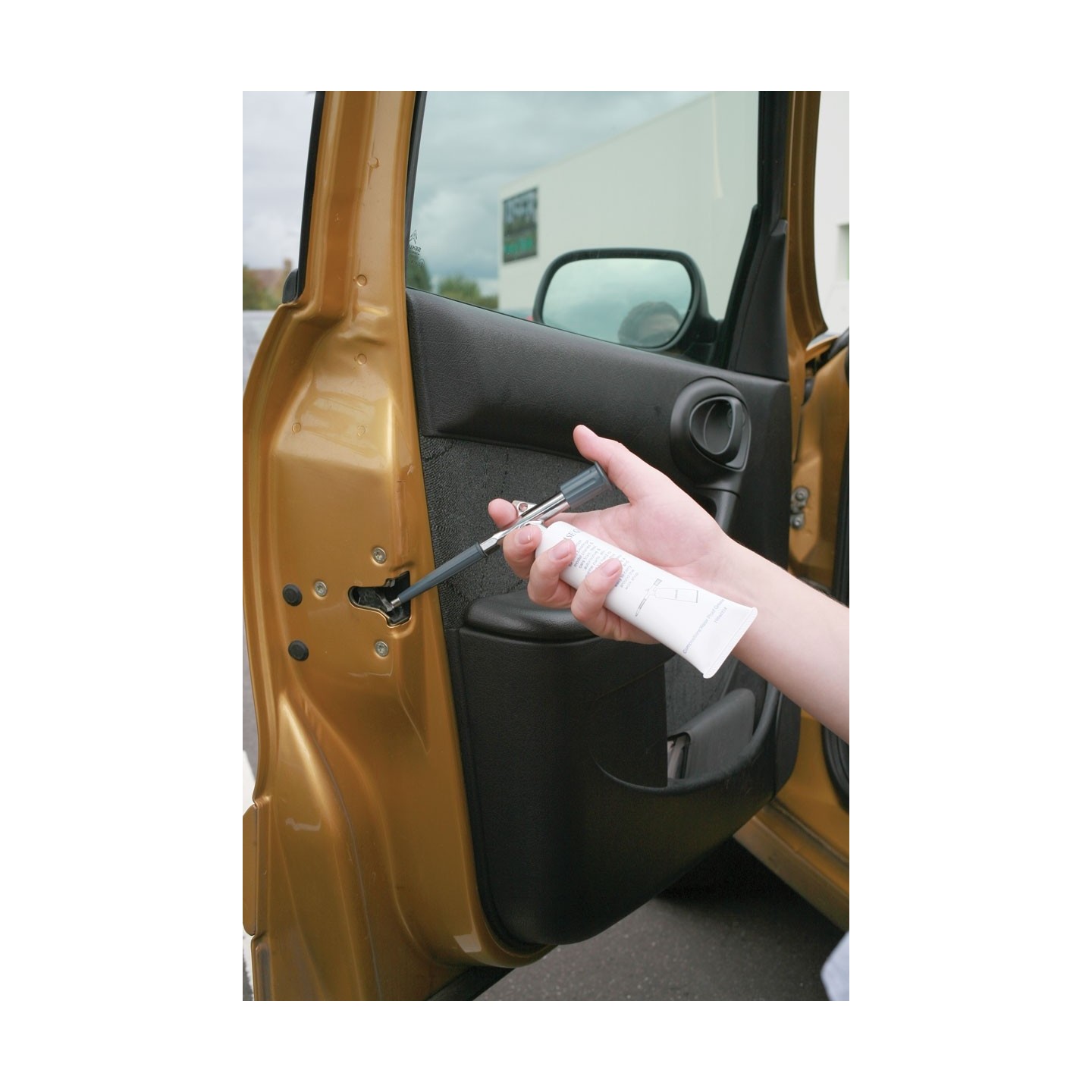 Vetspuit 400cc met 2 adapters
