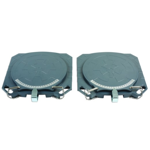 Uitlijnplaten set 2 stuks