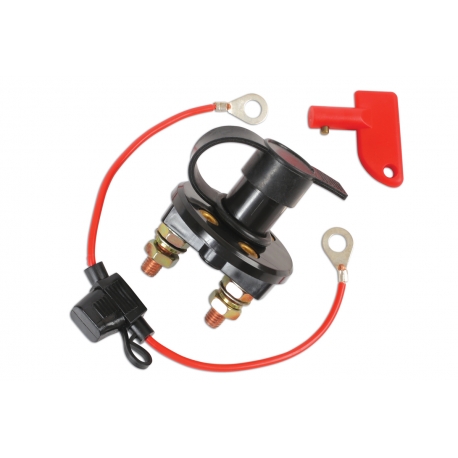 Accuschakelaar met zekering