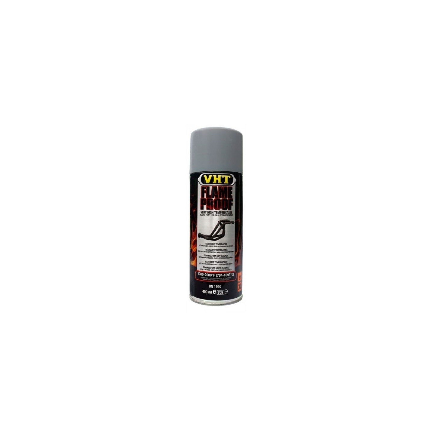 VHT FlameProof COATING Flat grey (mat grijs)