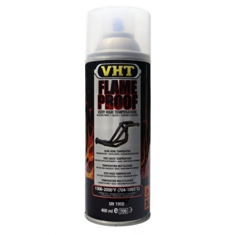 VHT FlameProof COATING Flat silver (mat zilver)