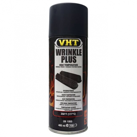 VHT Wrinkle Plus Coating (KRIMPLAK) Zwart