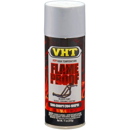 VHT FlameProof COATING Flat Aluminium (mat aluminium)