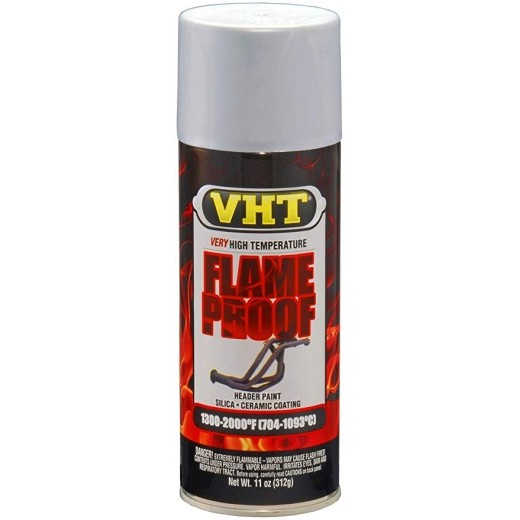 VHT FlameProof COATING Flat Aluminium (mat aluminium)