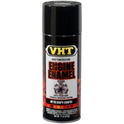 VHT ENGINE ENAMEL™ Gloss Black  (Zwart glans)