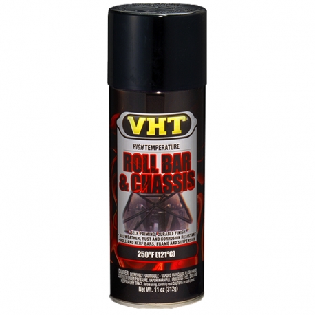 VHT Roll bar & Chassis paint satiin black (zijdeglans zwart)