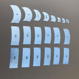 Radius set / Sweep set small - 20 delig