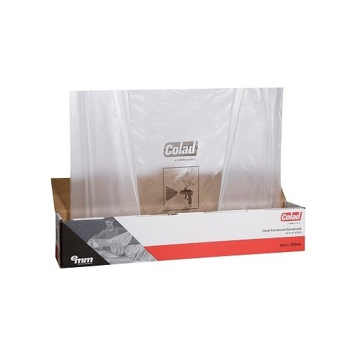Transparante maskeer folie 4 x 150 meter - Colad