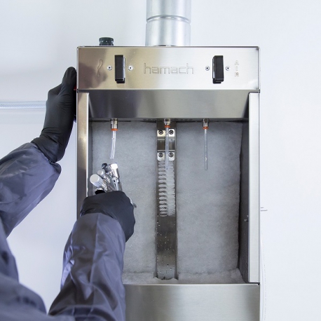 Spuitpistoolreiniger  HR 1400 Spraygun cleaner Hamach