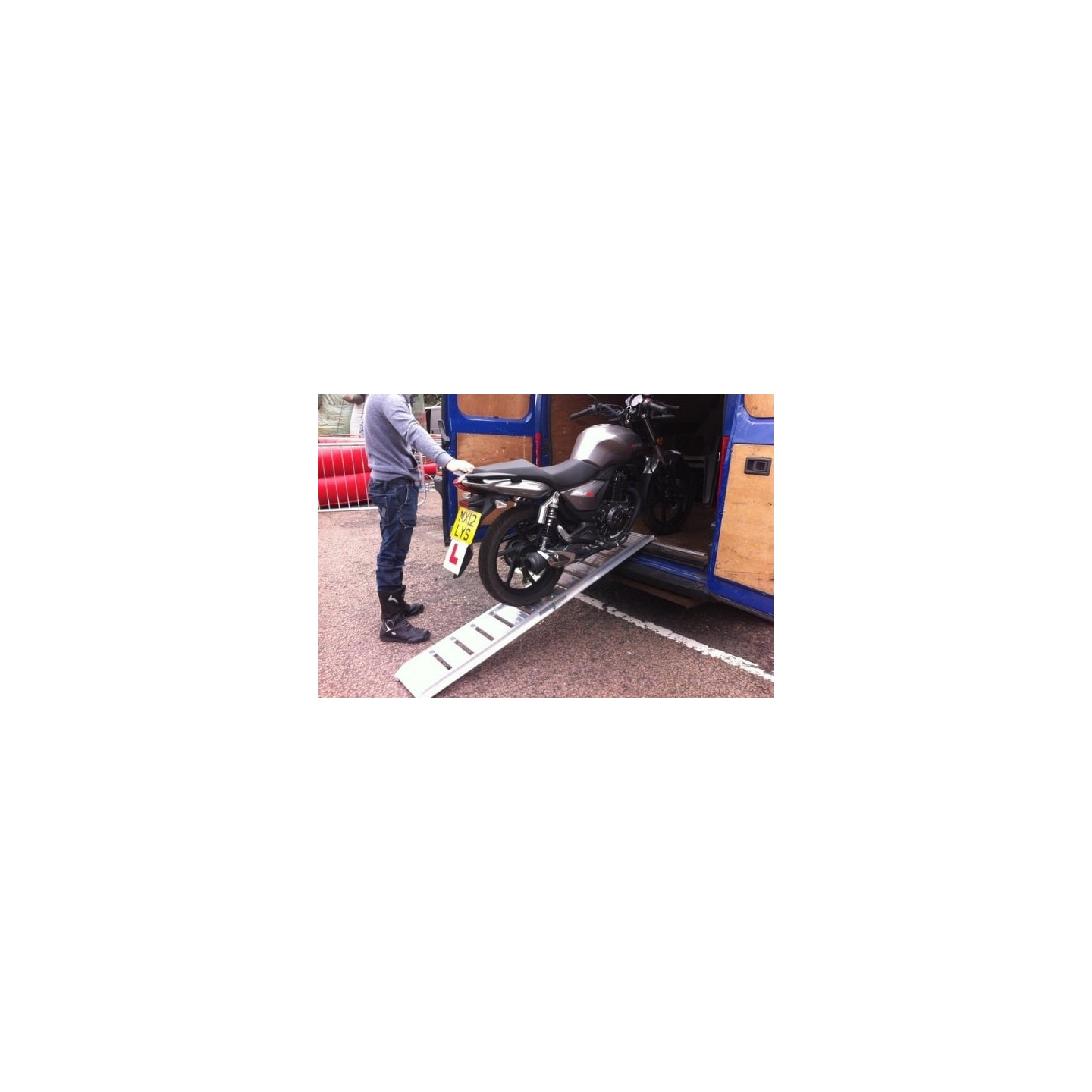 Oprijplaat 500 kg aluminum