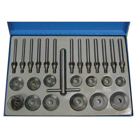 Klepzitting frees set 27-delig