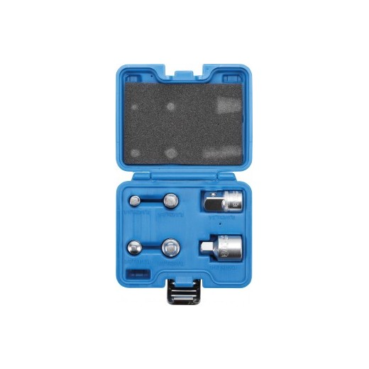 Adapter set 6-delig / doppen verloop adapters