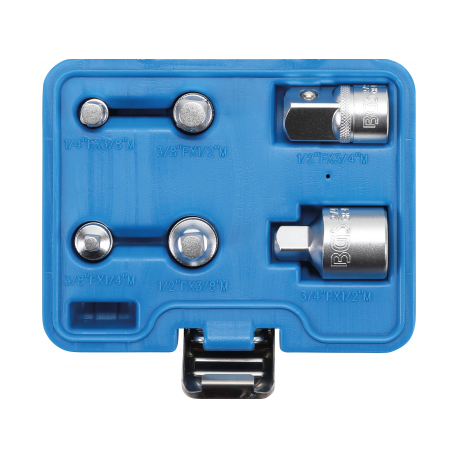 Adapter set 6-delig / doppen verloop adapters