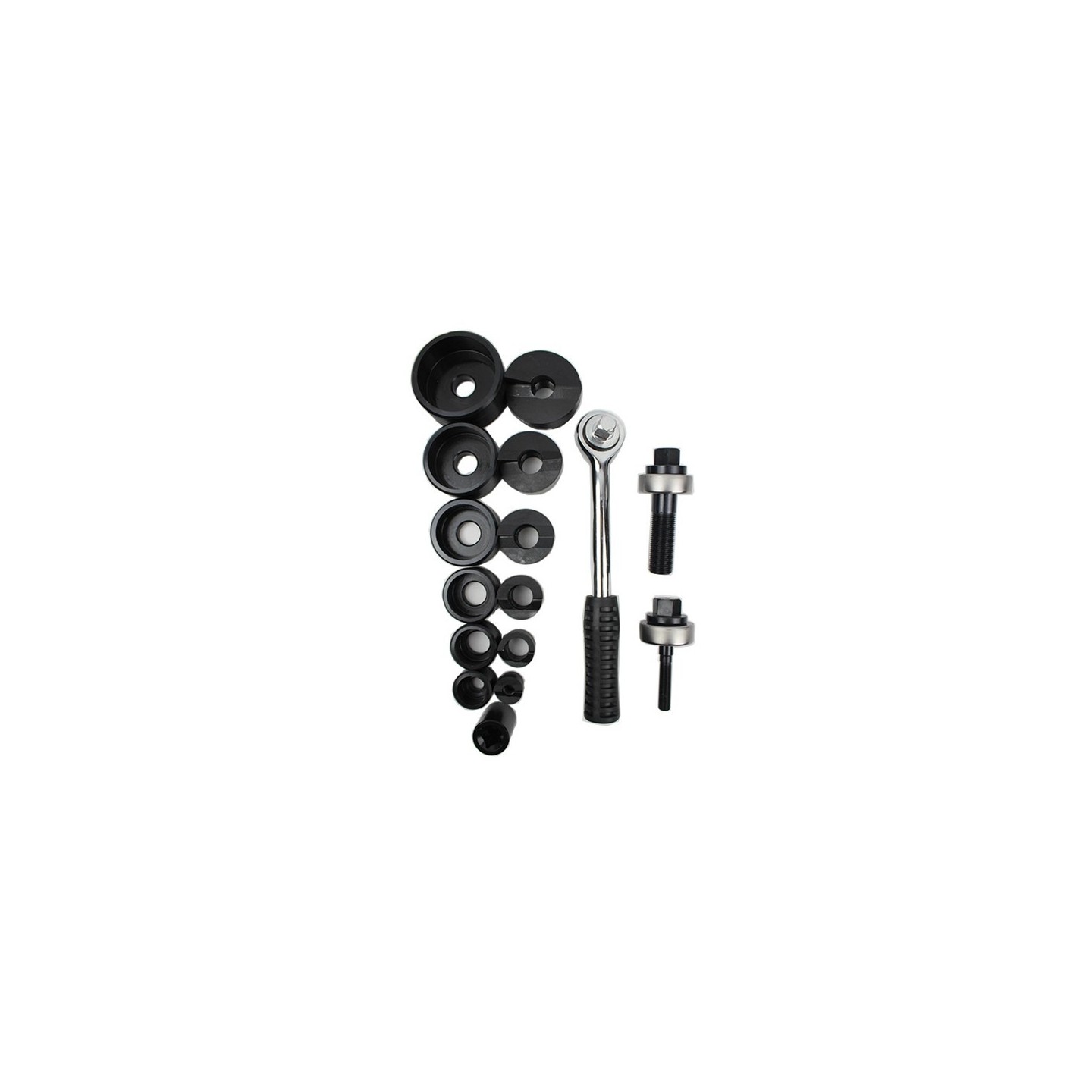 Gatenpons set 6-delig / plaatponsset