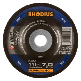 Afbraamschijf met kom 115x7mm KSM V27 Rhodius