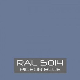 Duifblauw zijdeglans 750 gram Poedercoat poeder