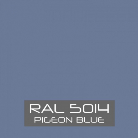 Duifblauw zijdeglans 750 gram Poedercoat poeder