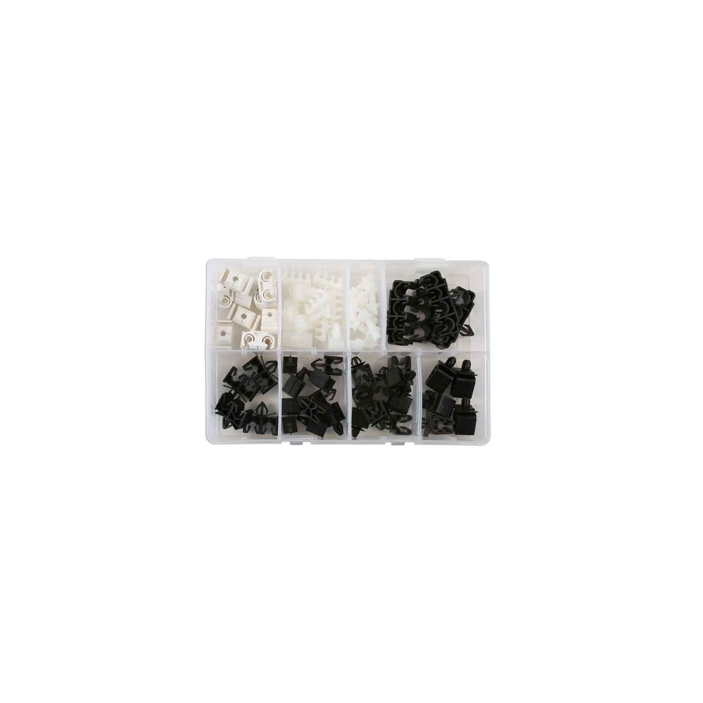 Remleiding / leiding clips assortiment 64 stuks