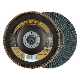 Lamellenschijf 125mm, korrel 40 Rhodius
