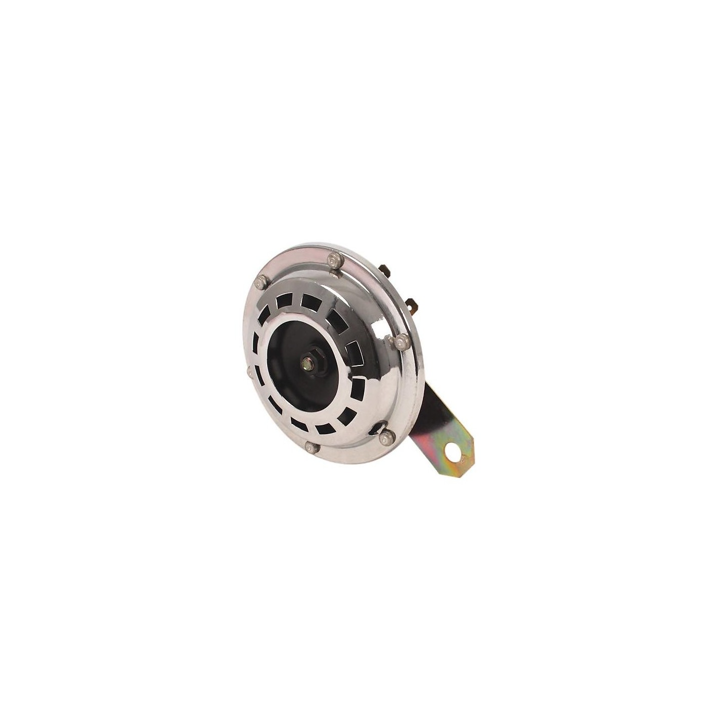 Claxon 12-volt Chroom