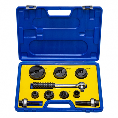 Gatenpons set 6-delig / plaatponsset