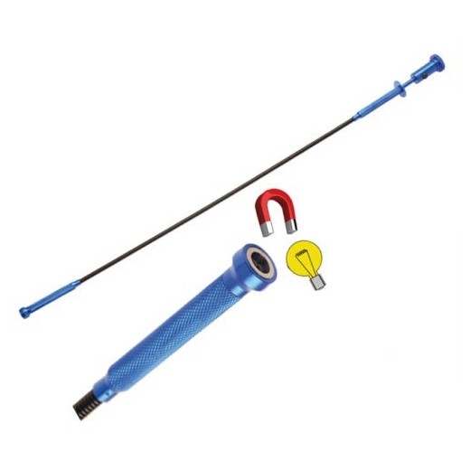 Magneet grijper, 4-klauw + LED lamp, 60cm