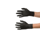 Nitril Handschoenen zwart - 60 stuks Colad